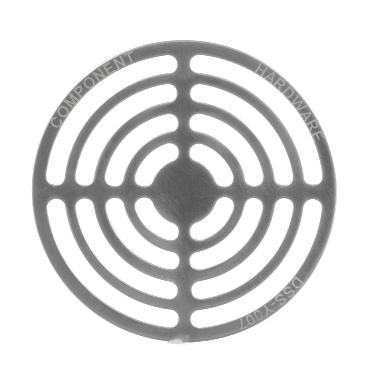 Encore® DrainMaster/Quik-Flo Rotary Drain stainless steel Flat Strainer