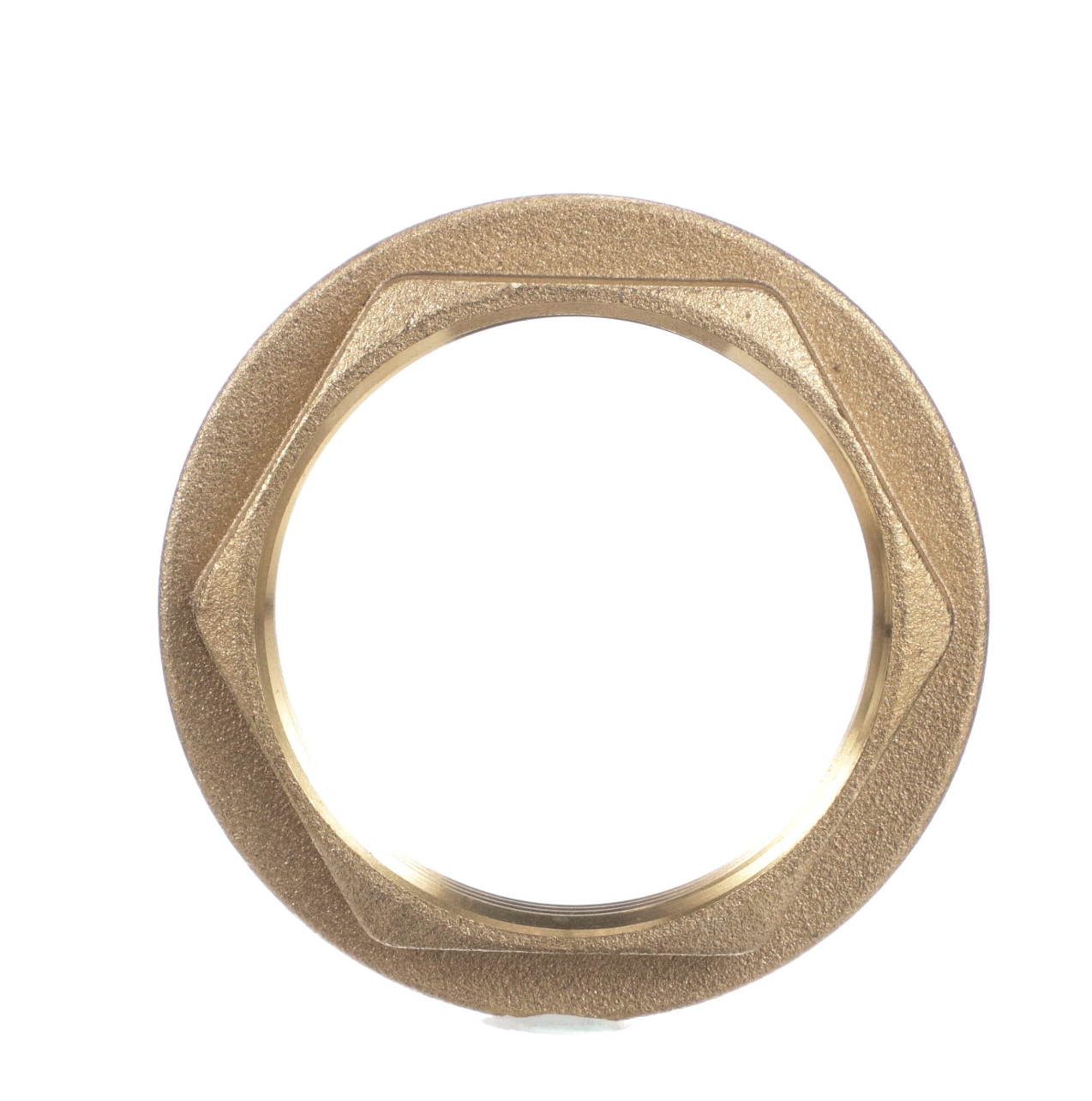 Encore® Brass Flanged Locknut 1-1/2" NPT