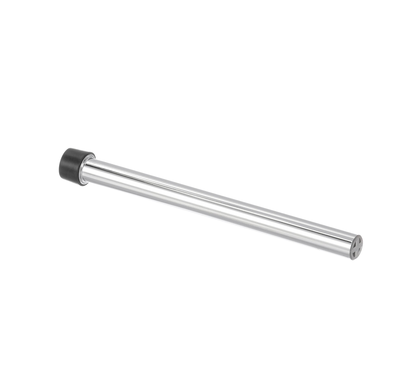 Encore® Nickel Plated Brass Overflow Tube 1" X 7" with Grommet and Overflow Strainer for 1" NPT