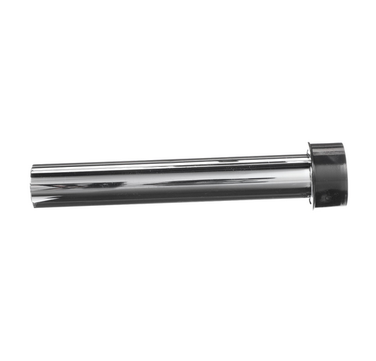 Encore® Nickel Plated Brass Overflow Tube 1-1/2" X 10" with Grommet and Overflow Strainer for 1-1/2" NPT