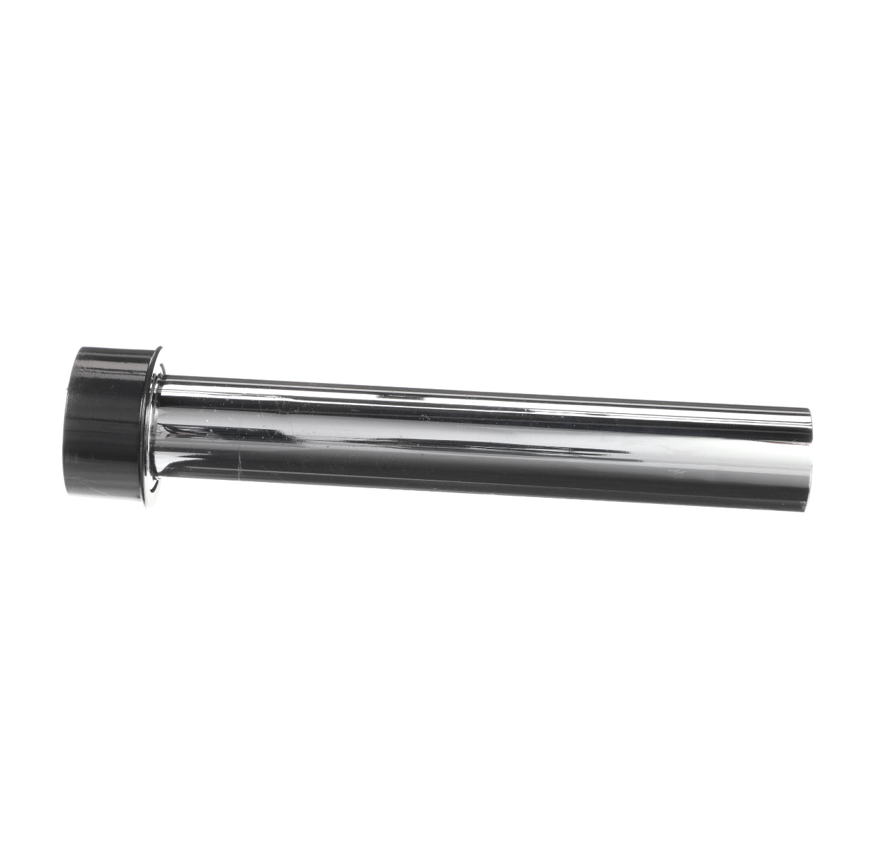 Encore® Nickel Plated Brass Overflow Tube, 1-1/2" X 12" with Grommet and Overflow Strainer for 1-1/2" NPT