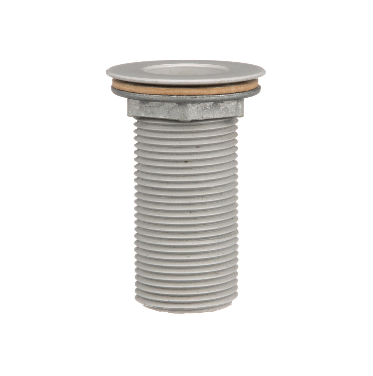 Encore® Gray ABS Sink Drain 2-7/8" L, 1-3/8" Dia. Sink Opening, 2" Face Flange, 1" NPS