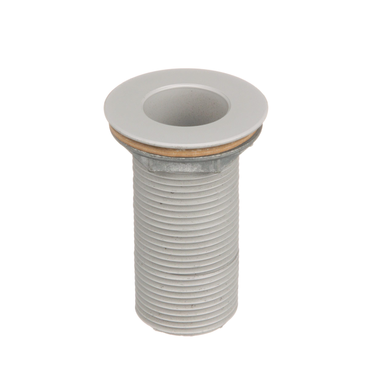 Encore® Gray ABS Sink Drain 2-7/8" L, 1-3/8" Dia. Sink Opening, 2" Face Flange, 1" NPS