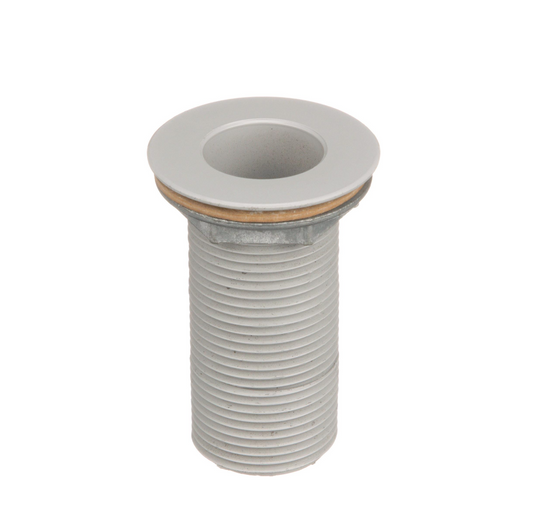 Encore® Gray ABS Sink Drain 2-7/8" L, 1-3/8" Dia. Sink Opening, 2" Face Flange, 1" NPS
