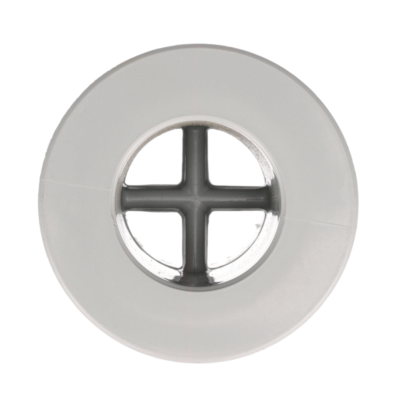 Encore® Gray ABS Sink Drain 2-7/8" L, 1-3/8" Dia. Sink Opening, 2" Face Flange, 1" NPS