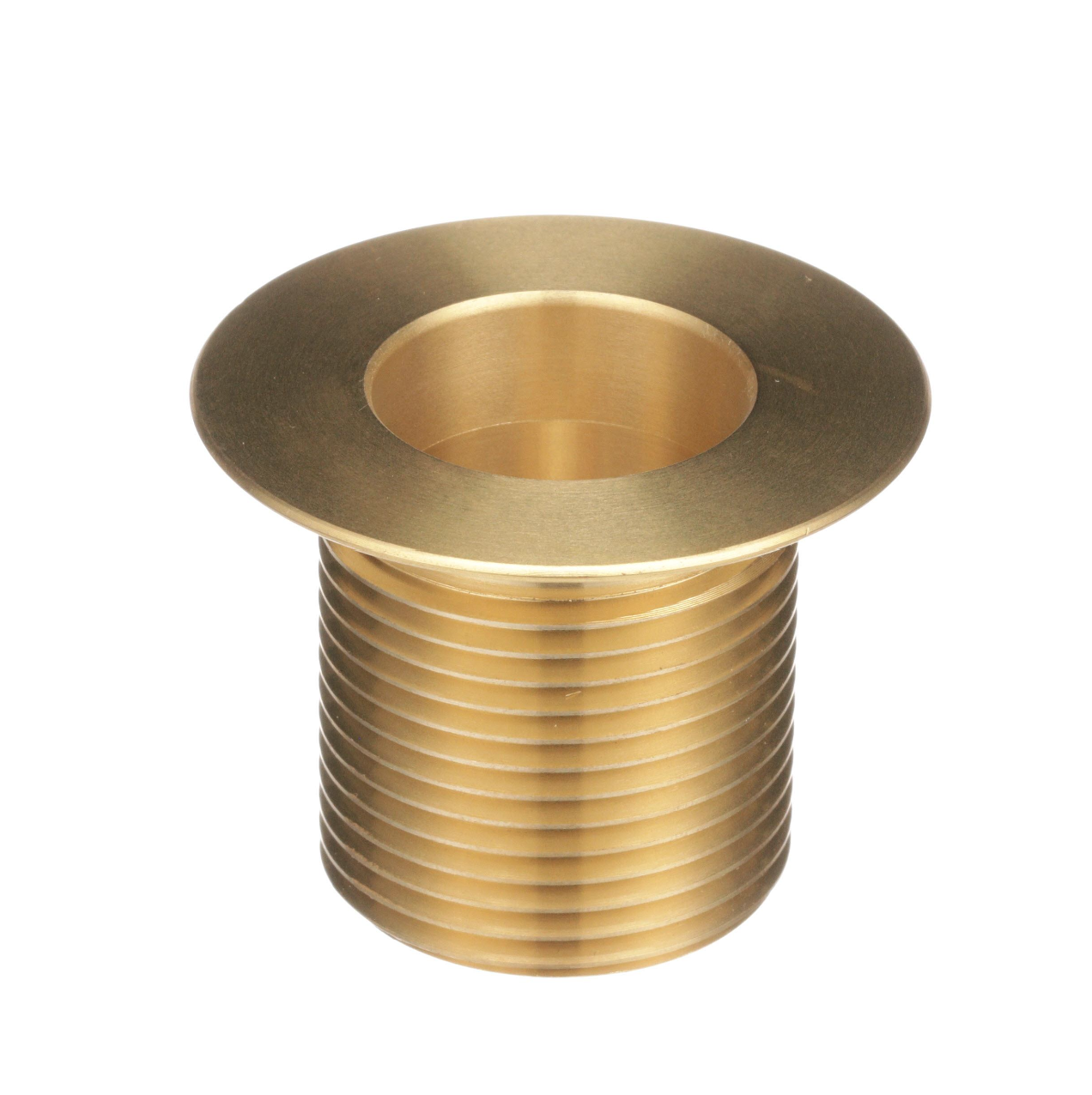 Encore® Brass Sink Drain 1-1/2" L, 1-3/8" Dia. Sink Opening, 2" Face Flange, 1" NPS
