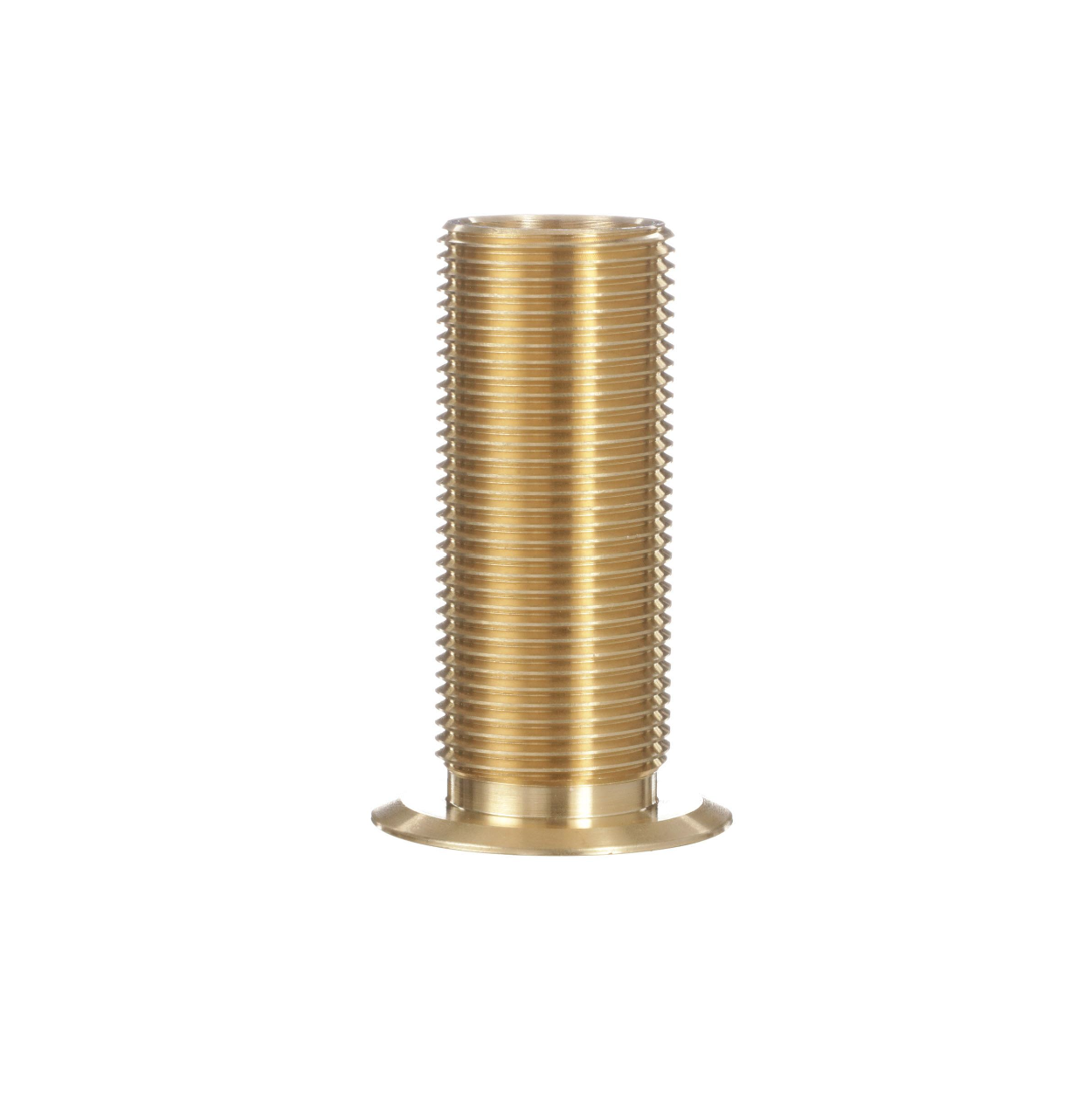 Encore® Brass Sink Drain 3-1/4" L, 1-3/8" Dia Sink Opening, 2" Face Flange, 1" NPS