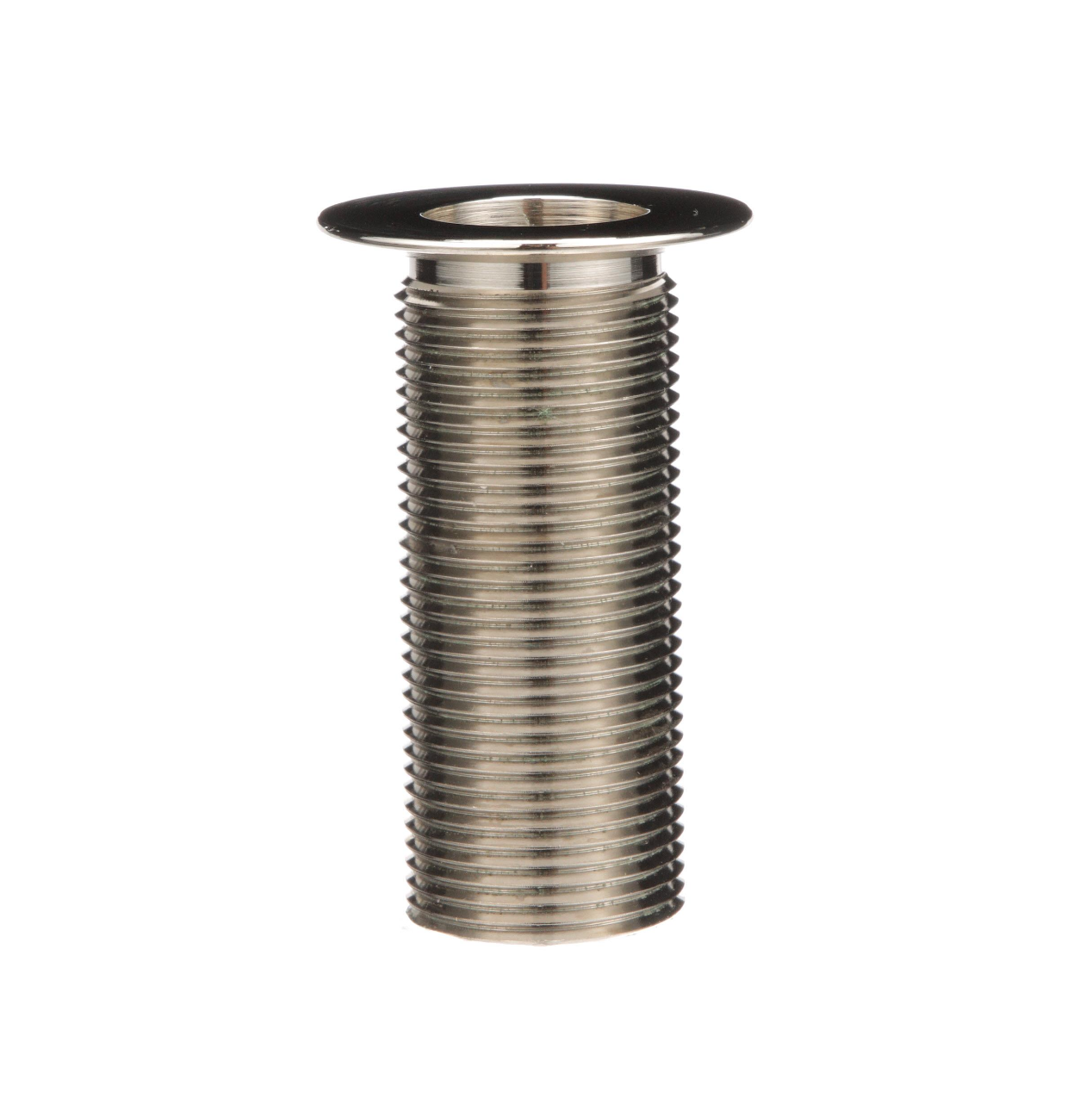 Encore® Nickel Plated Brass Sink Drain 3-1/4" L, 1-3/8" Dia Sink Opening, 2" Face Flange, 1" NPS