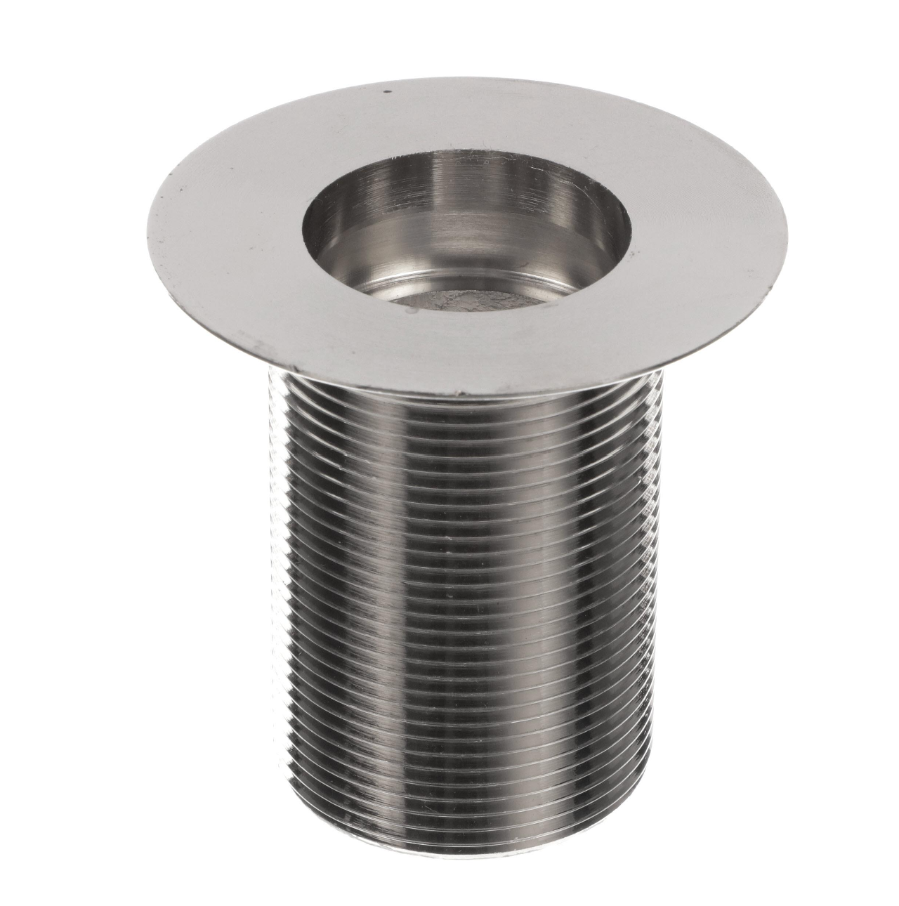 Encore® Nickel Plated Brass Sink Drain 3" L, 2" Dia Sink Opening, 3" Face Flange, 1-1/2" NPS