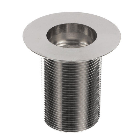 Encore® Nickel Plated Brass Sink Drain 3" L, 2" Dia Sink Opening, 3" Face Flange, 1-1/2" NPS