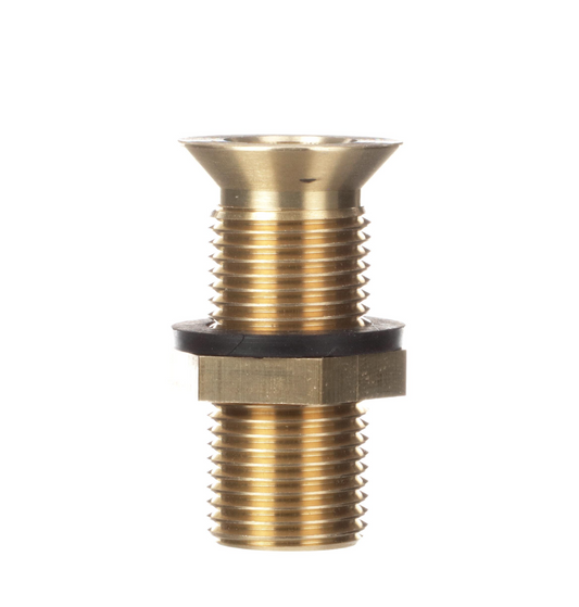 Encore® Brass Sink Drain 3-1/2" L, 15/16" Dia. Sink Opening, 1-1/4" Face Flange, Includes: Locknut & Washer, 1/2" NPS
