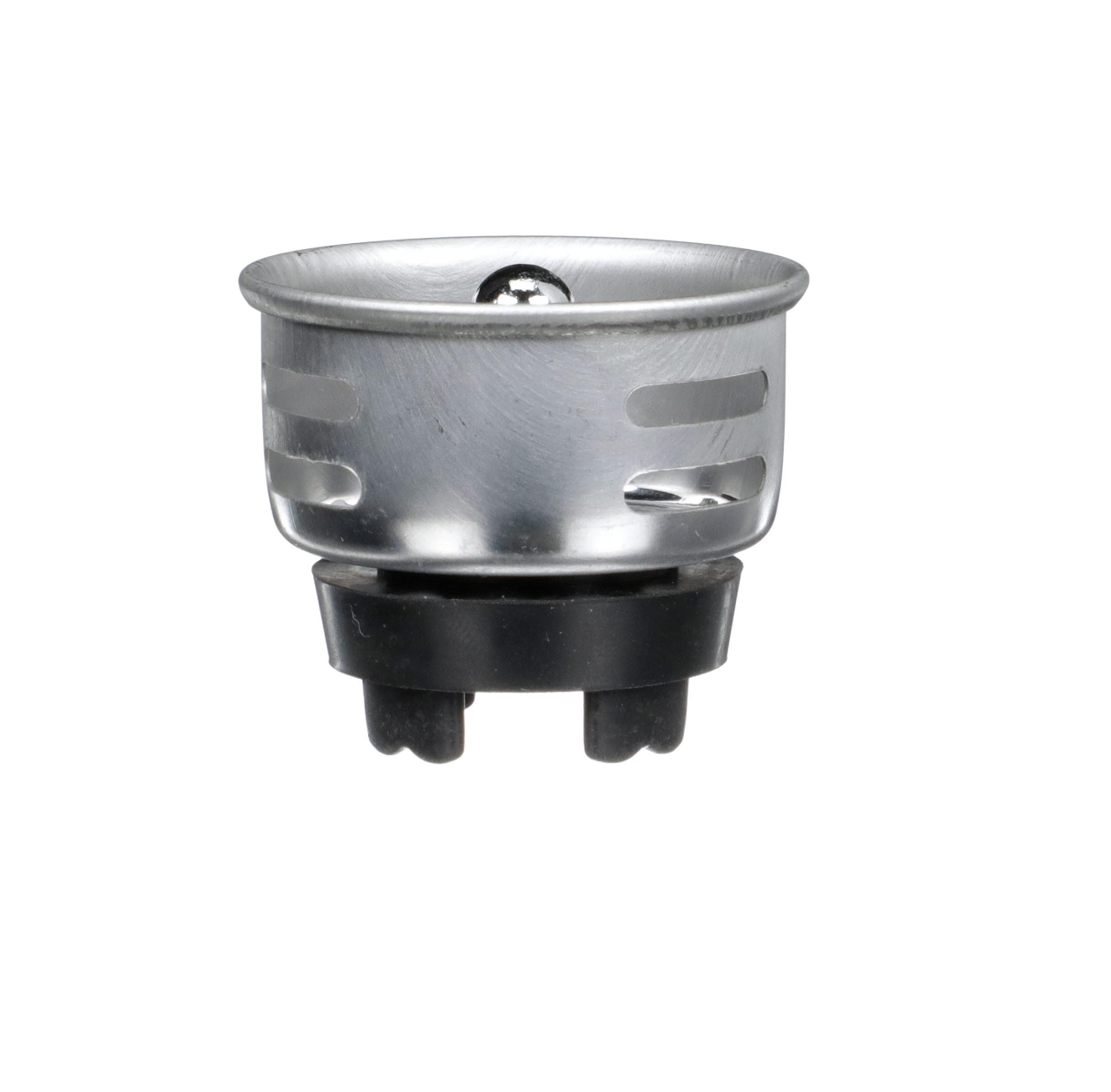 Encore® Duo Mini Crumb Cup Stopper, Stainless Steel, (for Duo Mini Basket Drain)