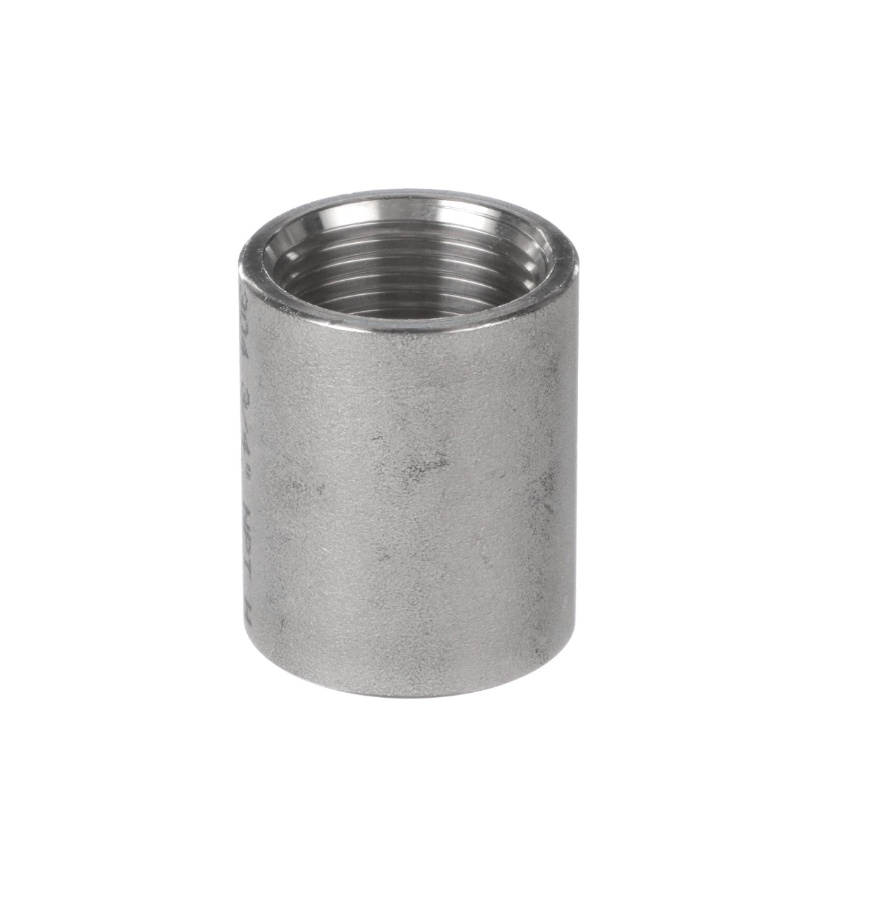 Encore® Stainless Steel 304 Coupling, 1-1/2" Long, Schedule 40, 3/4" NPT