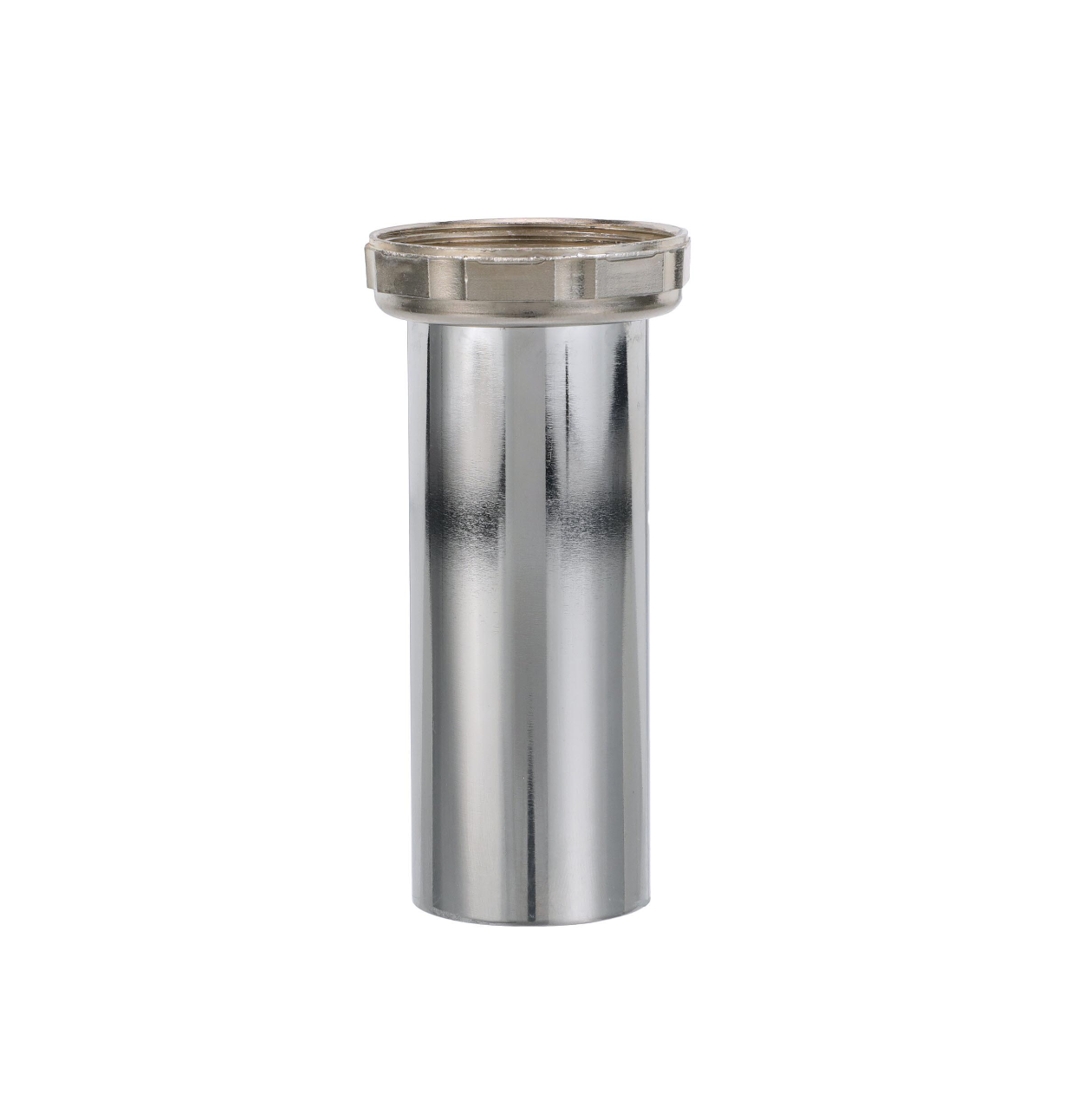 Encore® Tailpiece Assembly, 4" L, Nickel Plated Brass, Includes: Gasket & Slip Nut, 1-1/2" NPT