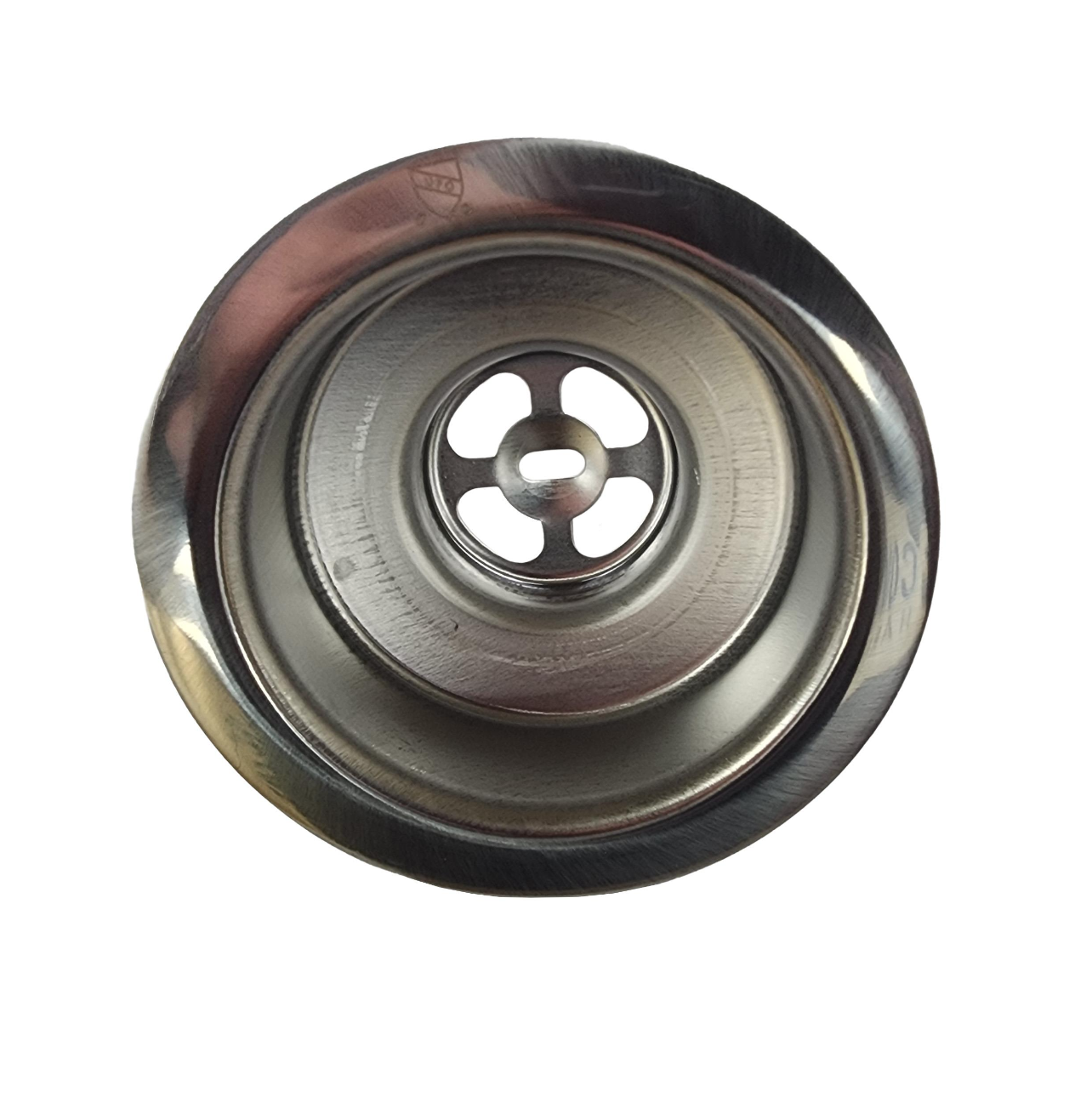 Encore® 3.5" Stainless Steel Basket Drain with 1.5" Outlet and Brass Tailpiece