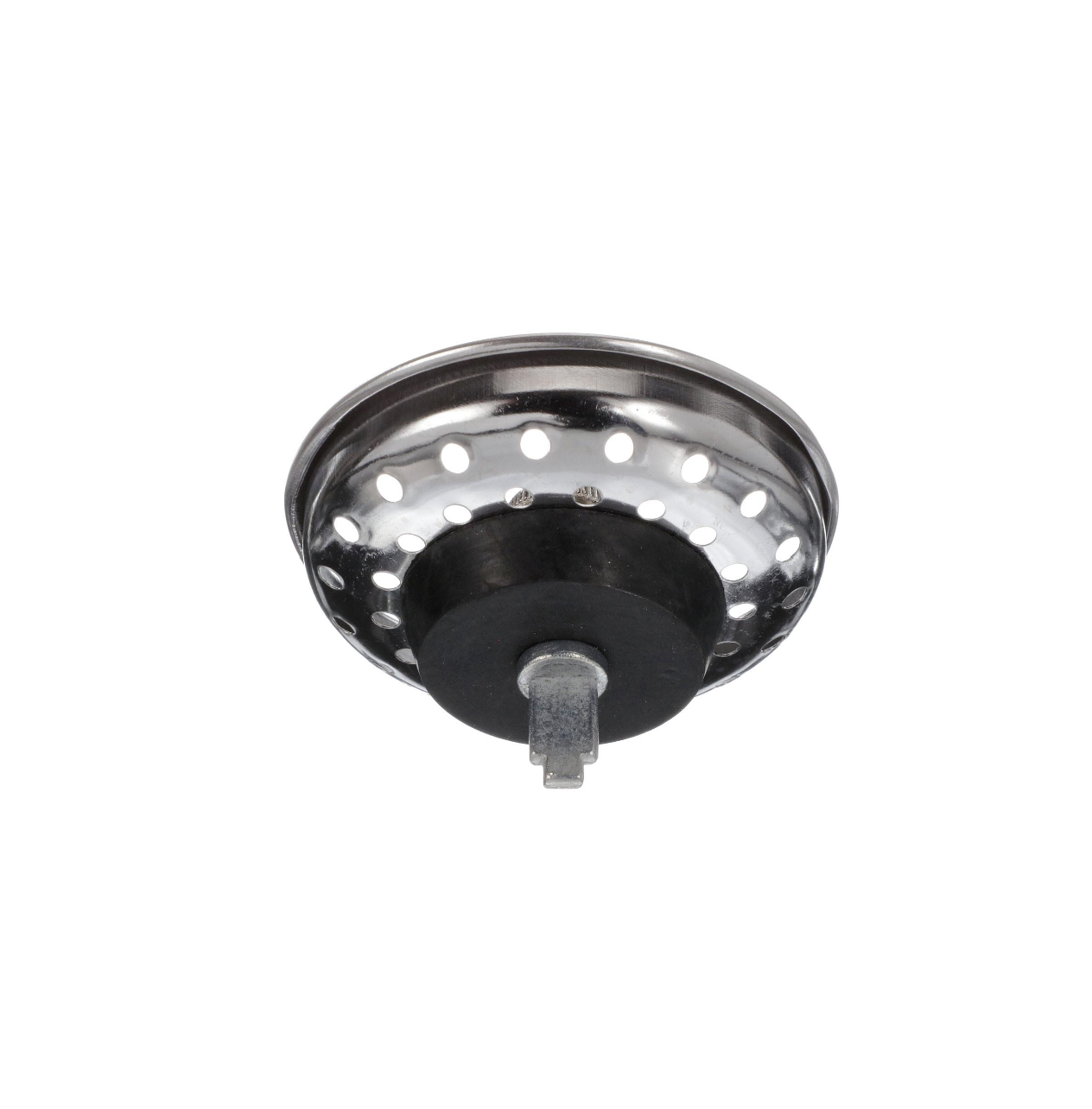 Encore® Duo Crumb Cup Stopper, 3-1/2" Sink Opening, Stainless Steel, 1-1/2"