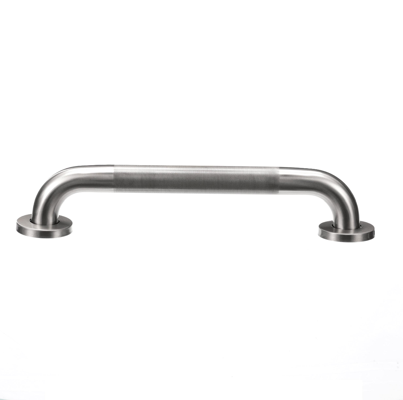 Component Hardware 1-1/2” OD x 24” L Stainless Steel Knurled Grab Bar with SANIGUARD Antimicrobial Coating