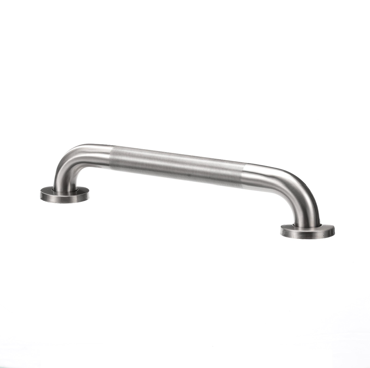 Component Hardware 1-1/2” OD x 24” L Stainless Steel Knurled Grab Bar with SANIGUARD Antimicrobial Coating