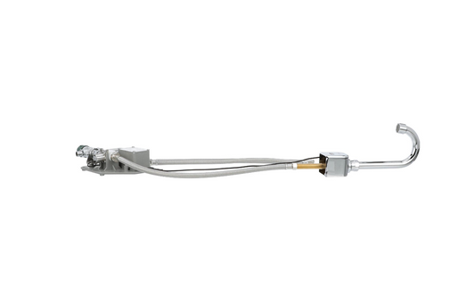 Intelli-Flo EZ Electronic Deck Mount Faucet 3-1/2" Gooseneck Spout AC Powered with Thermostatic Mixing Valve and 1.5 gpm Laminar Flow Vandal Resistant