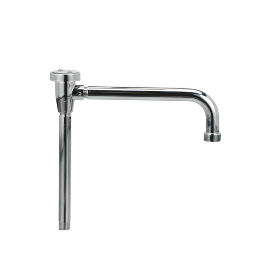 Encore Vacuum Breaker Spout Assembly, 8" L Spout, 9" Swivel Riser