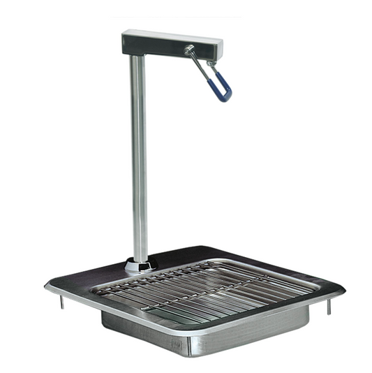 Encore® Stainless Steel Water Station Complete with 12" High Glass Filler