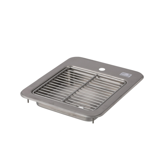 Encore® Stainless Steel Water Station Sink only with Grid & Drain, Less Glass Filler