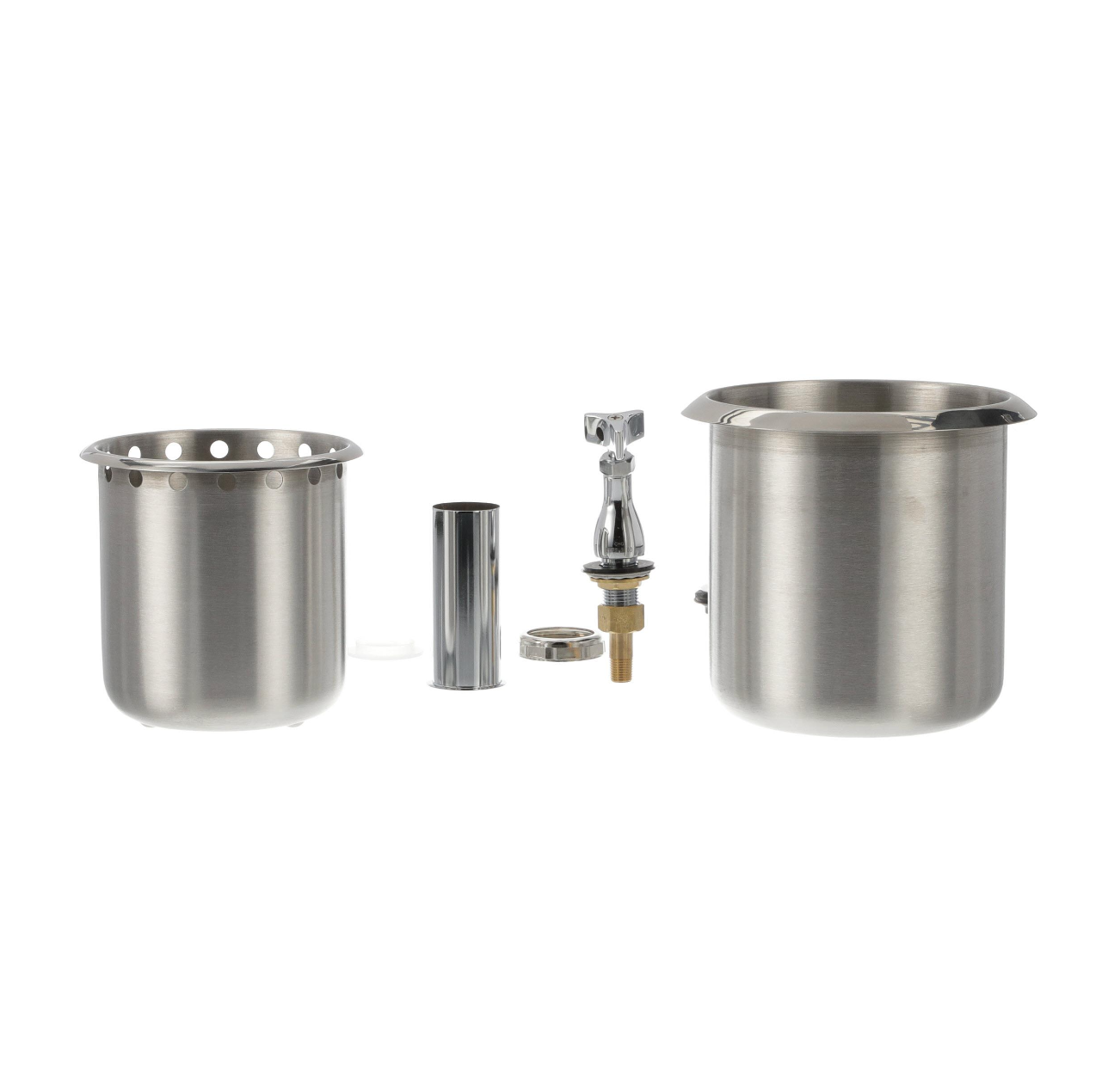 Encore® Stainless Steel Dipper Well Assembly Complete with Faucet