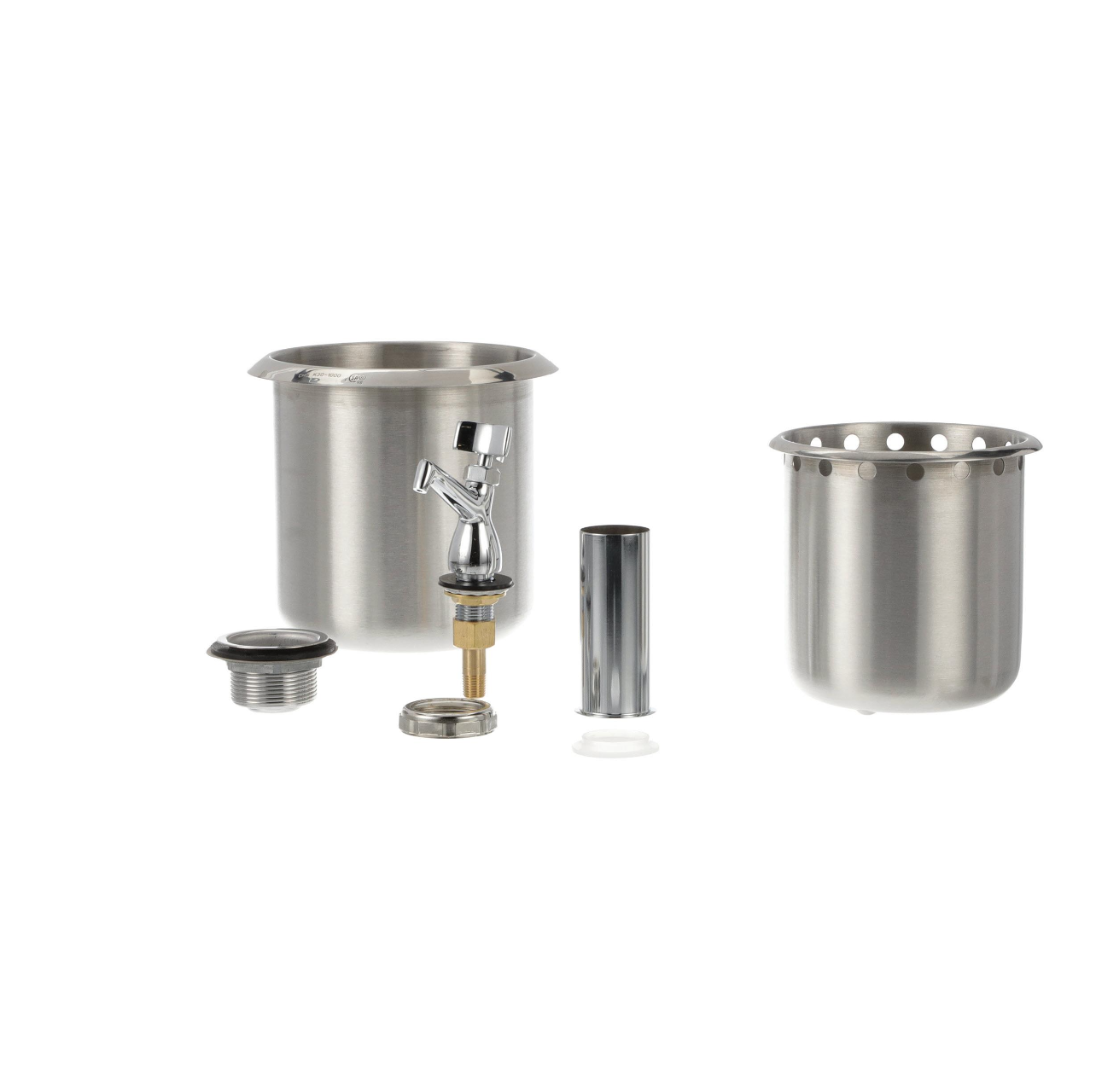 Encore® Stainless Steel Dipper Well Assembly Complete with Faucet