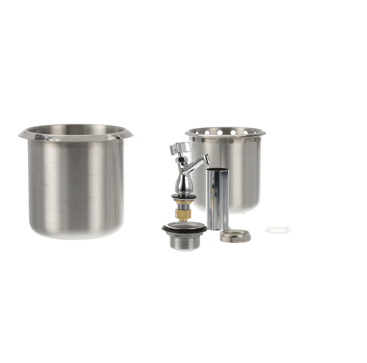 Encore® Stainless Steel Dipper Well Assembly Complete with Faucet