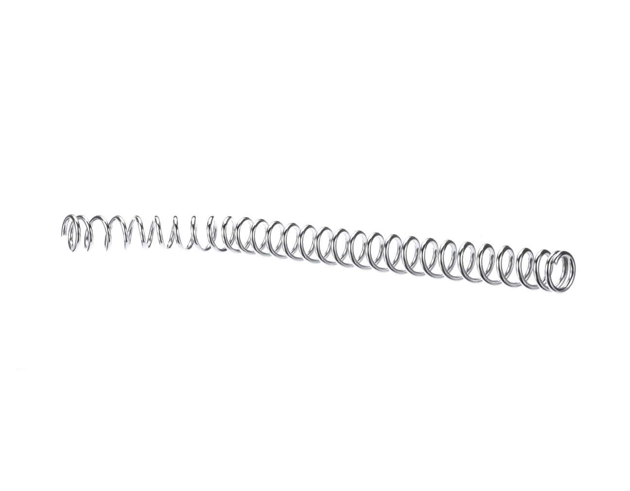 Encore® Gooseneck Spring, Conventional, Heat Treated, Pre-Rinse, Chrome Nickel Plated