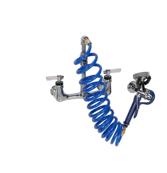 Encore 8" OC Wall Mount Veterinary Utility Spray with Vacuum Breaker