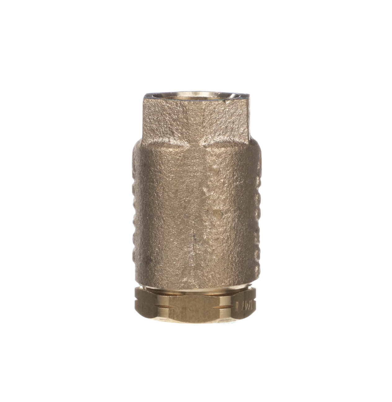 Check Valve, Solid Brass, 1/2" NPT, (for water use only)