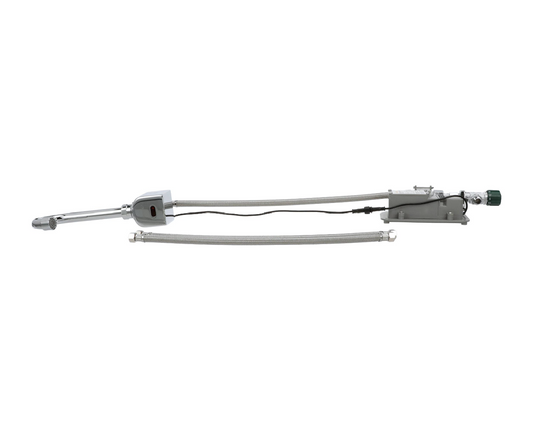 Intelli-Flo EZ Electronic Wall Mount Faucet 3-1/2" Gooseneck Spout with Thermostatic Mixing Valve and 1.5 gpm Laminar Flow