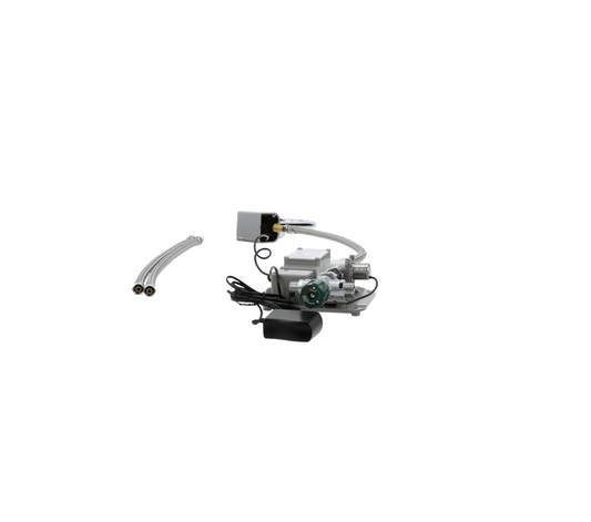 Intelli-Flo EZ Electronic Wall Mount Faucet 6" Gooseneck Spout AC Powered with Thermostatic Mixing Valve and 1.5 gpm Laminar Flow Vandal Resistant