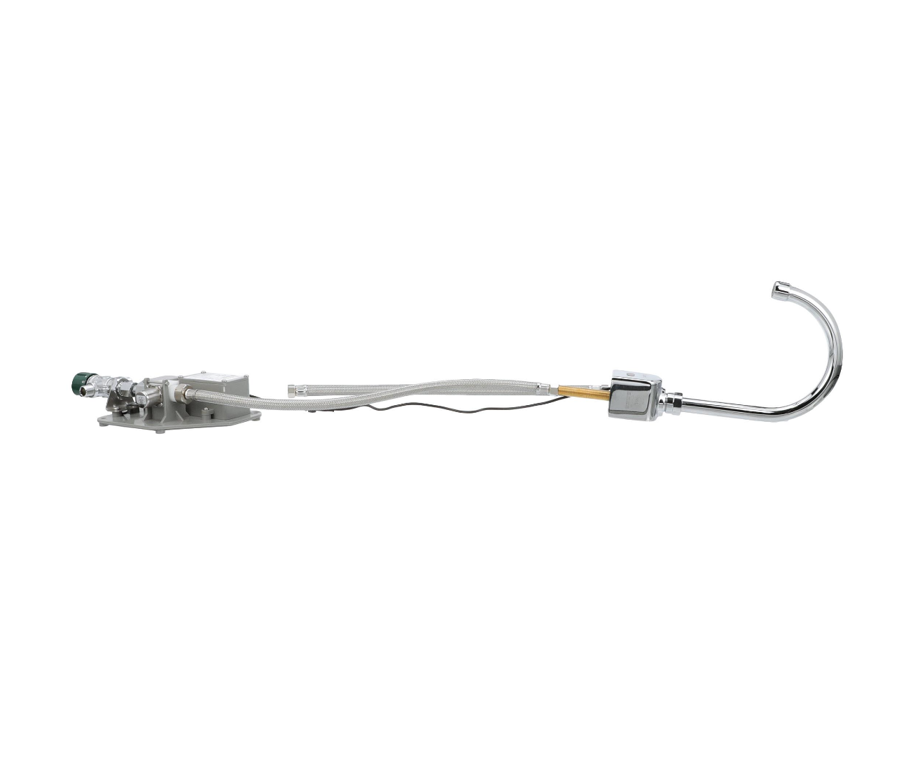 Intelli-Flo EZ Electronic Deck Mount Faucet 6-1/2" Gooseneck Spout with Thermostatic Mixing Valve and 1.5 gpm Laminar Flow Vandal Resistant