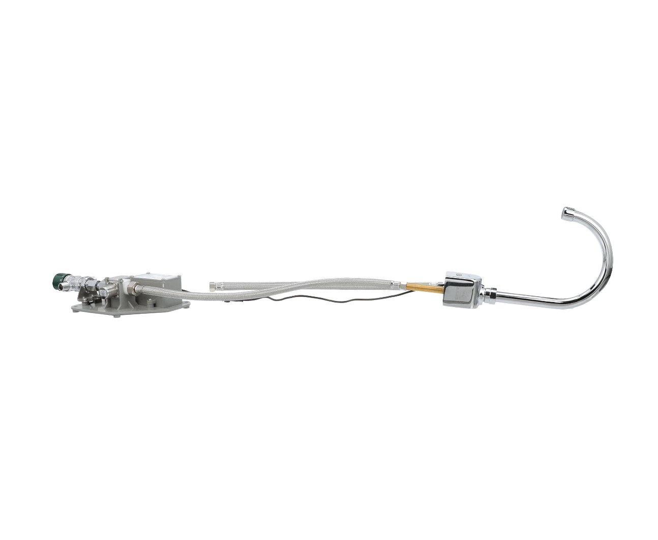 Intelli-Flo EZ Electronic Deck Mount Faucet 6-1/2" Gooseneck Spout with Thermostatic Mixing Valve and 1.5 gpm Laminar Flow