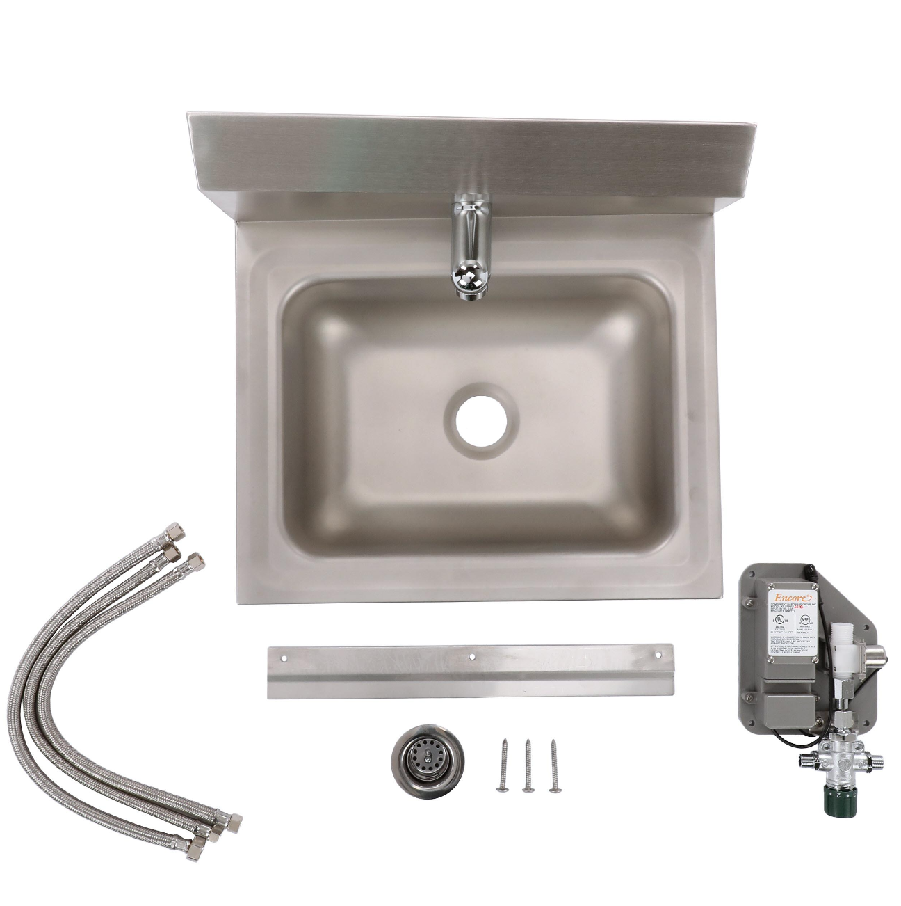 Intelli-Flo EZ Electronic Hand Wash Station with Thermostatic Mixing Valve and .5 gpm PCA Spray Vandal Resistant