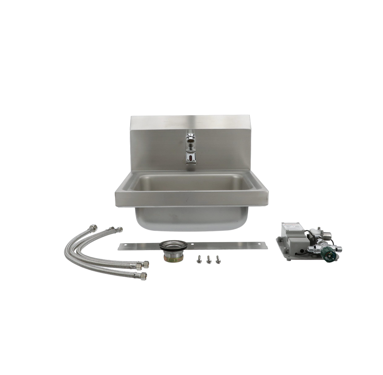 Intelli-Flo EZ Electronic Hand Wash Station with Thermostatic Mixing Valve and 1.5 gpm Laminar Flow