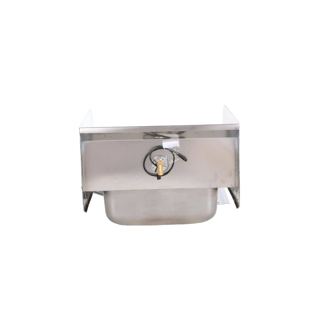 Intelli-Flo EZ Electronic Hand Wash Station with Side Splashes, AC Power, Thermostatic Mixing Valve and 1.5 gpm Laminar Flow