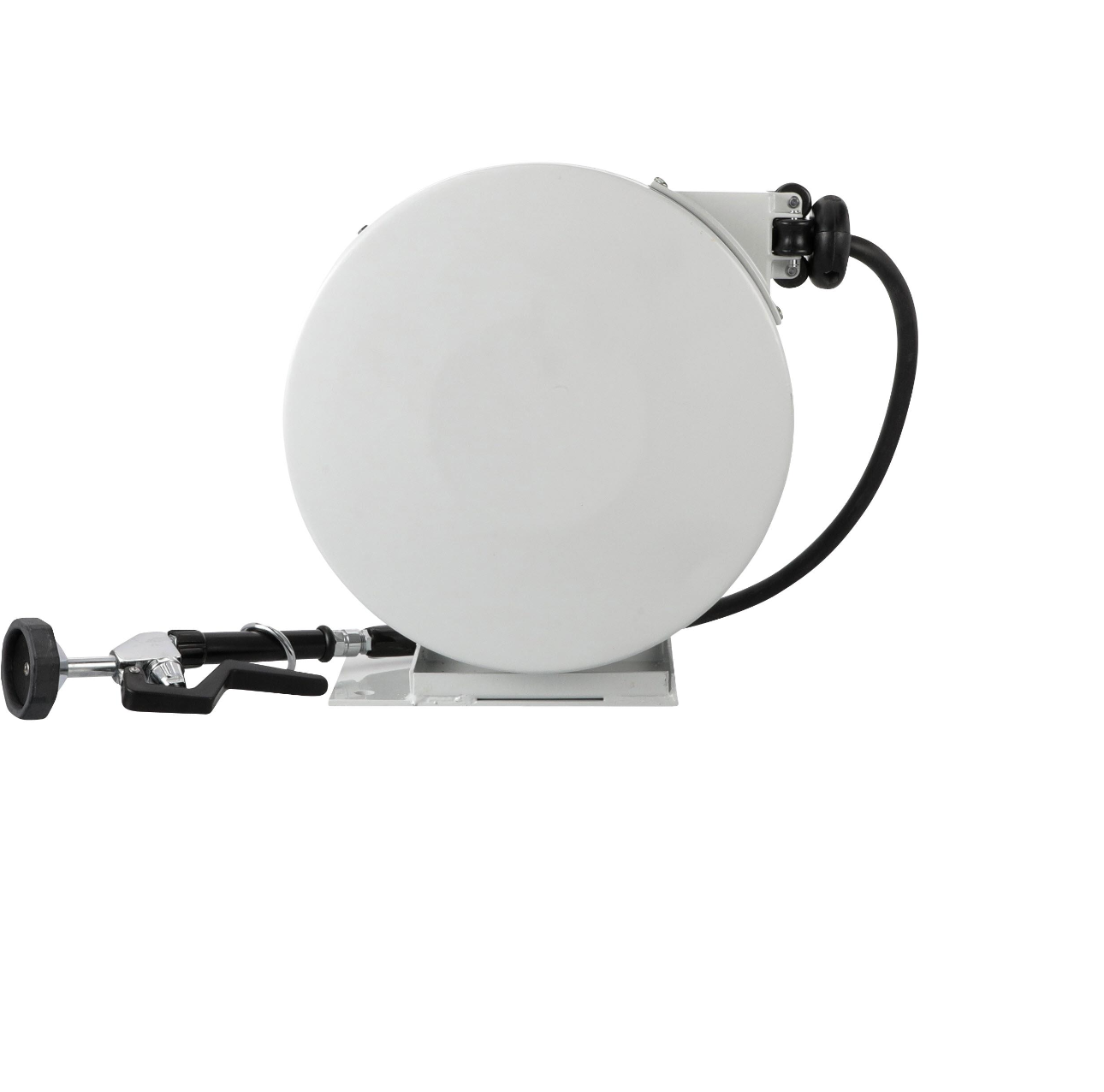 Encore® Hose Reel with 35 ft. Hose, Enclosed Powder Coated Reel Assembly, 3/8" NPT Inlet and 3.3 gpm Spray Valve
