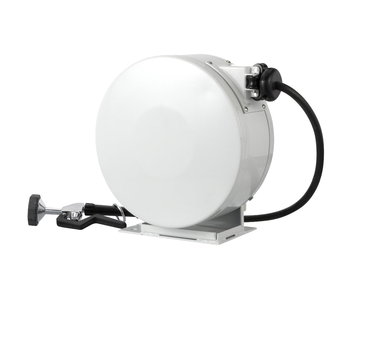 Encore® Hose Reel with 35 ft. Hose, Enclosed Powder Coated Reel Assembly, 3/8" NPT Inlet and 3.3 gpm Spray Valve