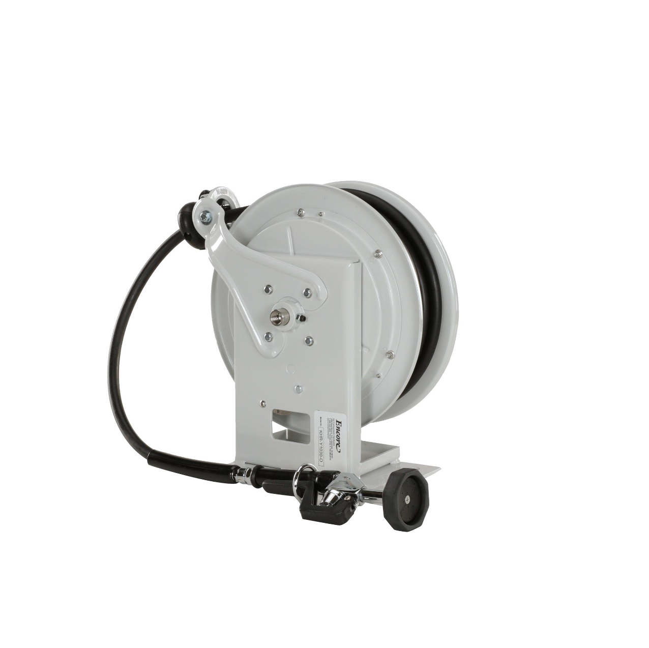 Encore® Hose Reel with 35 ft. Hose, Open Powder Coated Reel Assembly, 3/8" NPT Inlet and 3.3 gpm Spray Valve