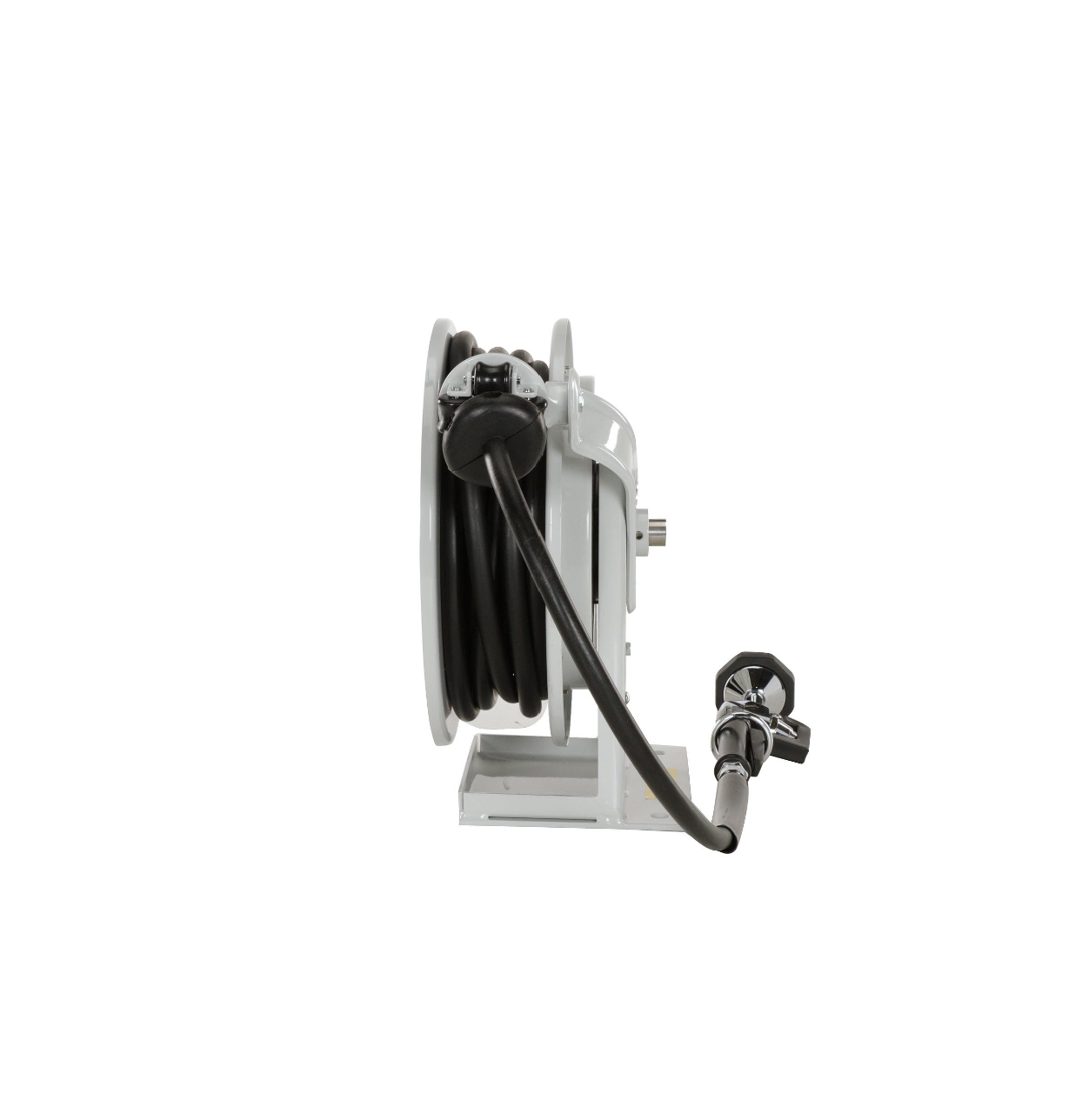 Encore® Hose Reel with 50 ft. Hose, Open Powder Coated Reel Assembly, 3/8" NPT Inlet and 3.3 gpm Spray Valve