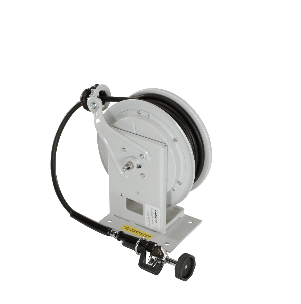 Encore® Hose Reel with 50 ft. Hose, Open Powder Coated Reel Assembly, 3/8" NPT Inlet and 3.3 gpm Spray Valve