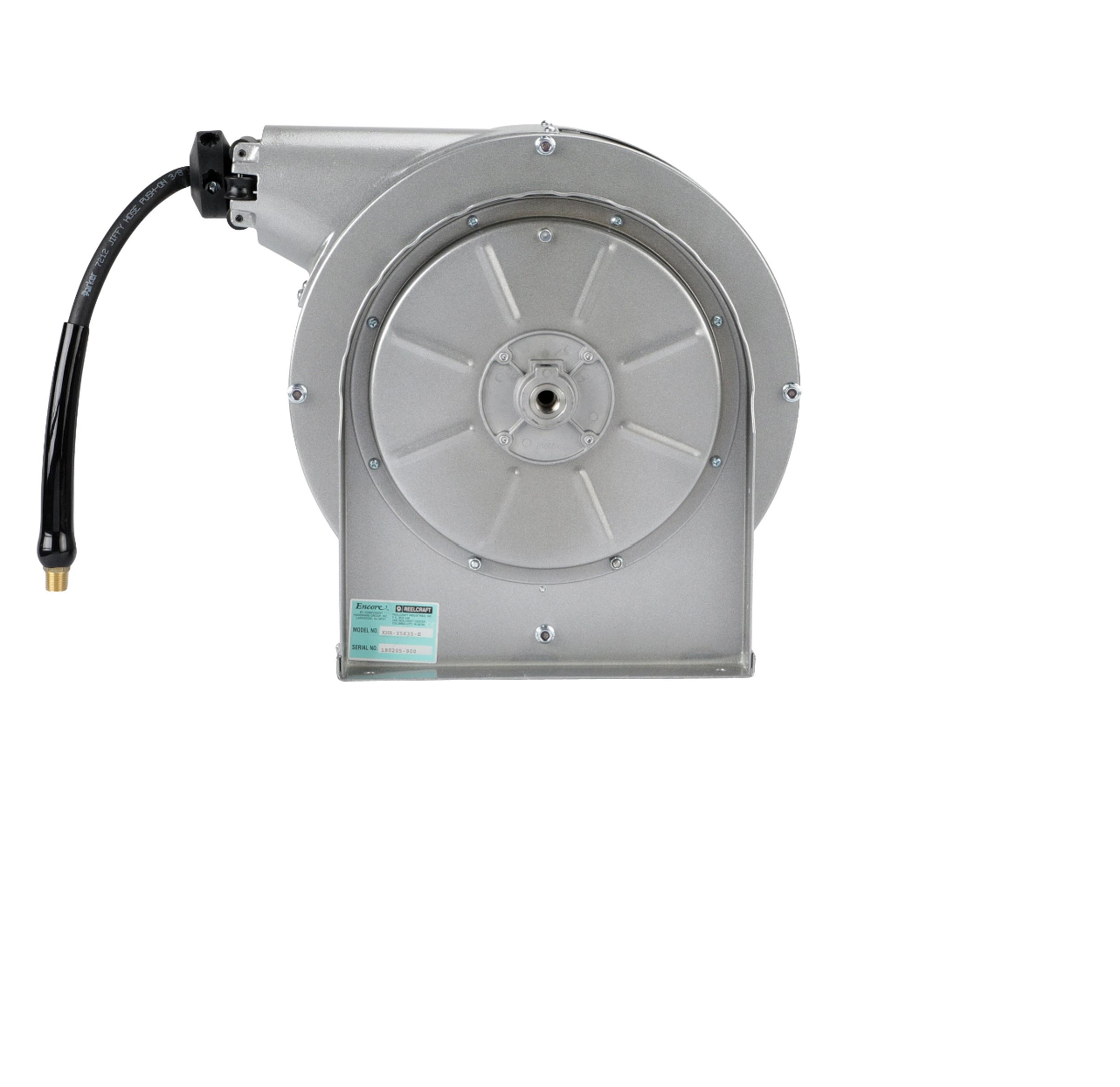 Encore® Enclosed Pre-Rinse Hose Reel Assembly, Universal Mounting with 35 ft. Retractable Hose