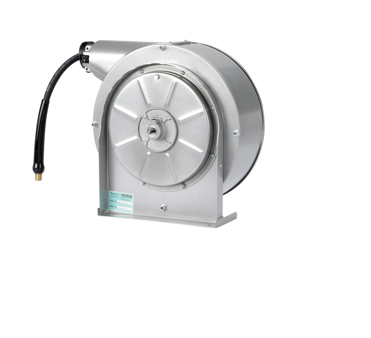 Encore® Enclosed Pre-Rinse Hose Reel Assembly, Universal Mounting with 35 ft. Retractable Hose