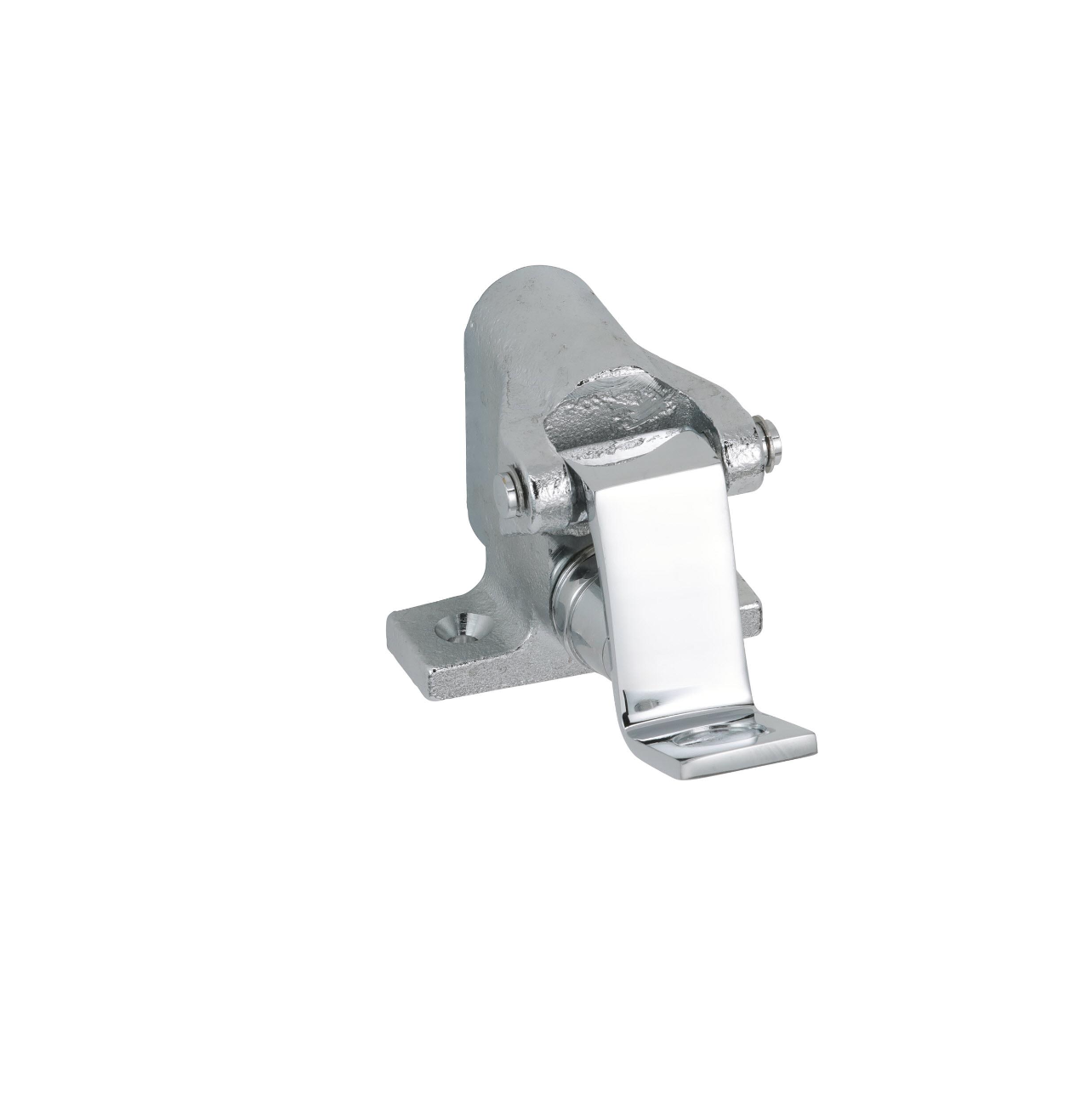 Encore® Foot Valve with Single Pedal and Rough Chrome Valve Body