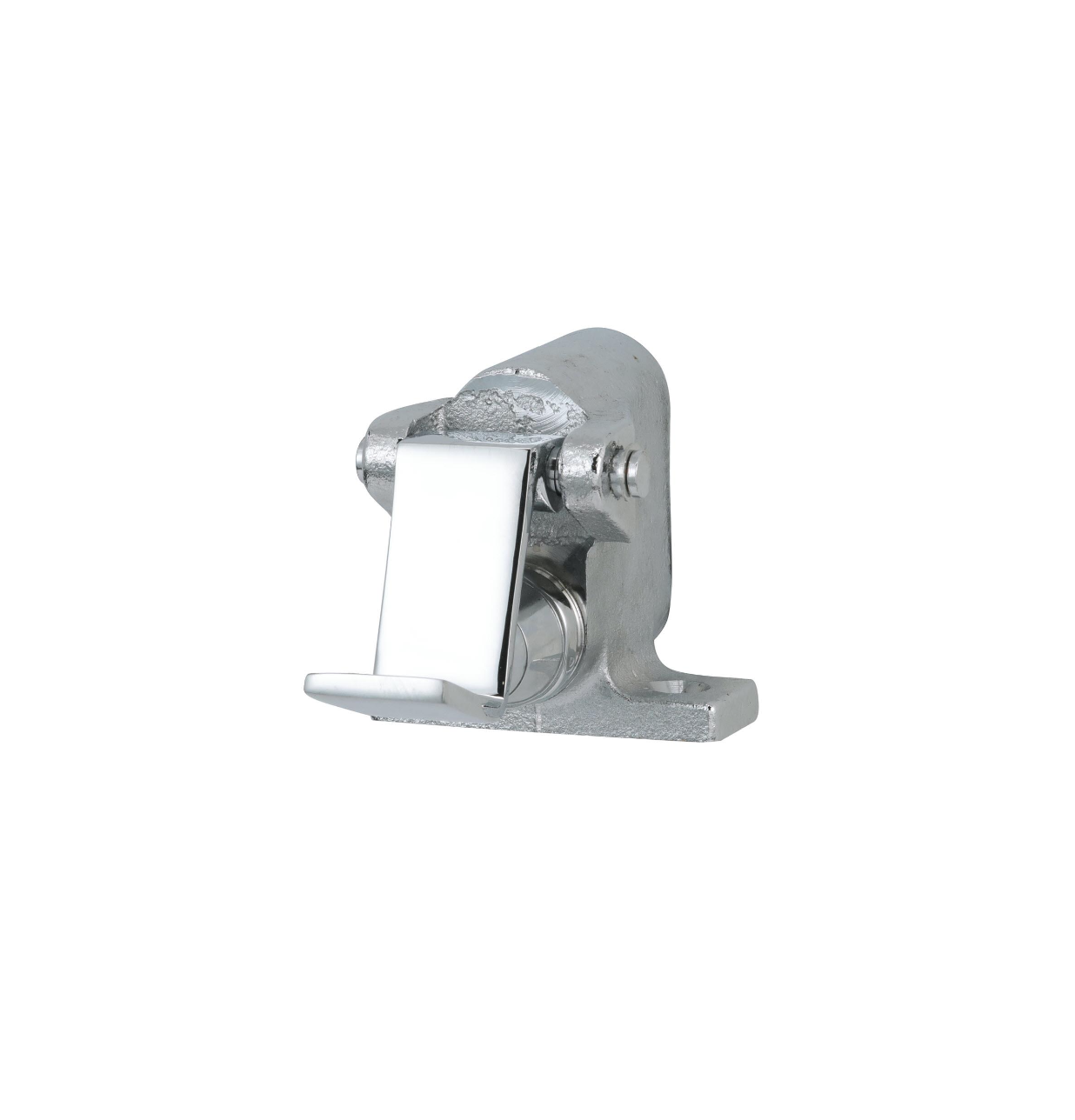 Encore® Foot Valve with Single Pedal and Rough Chrome Valve Body