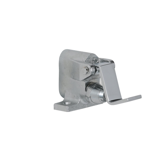 Encore® Foot Valve with Single Pedal and Rough Chrome Valve Body