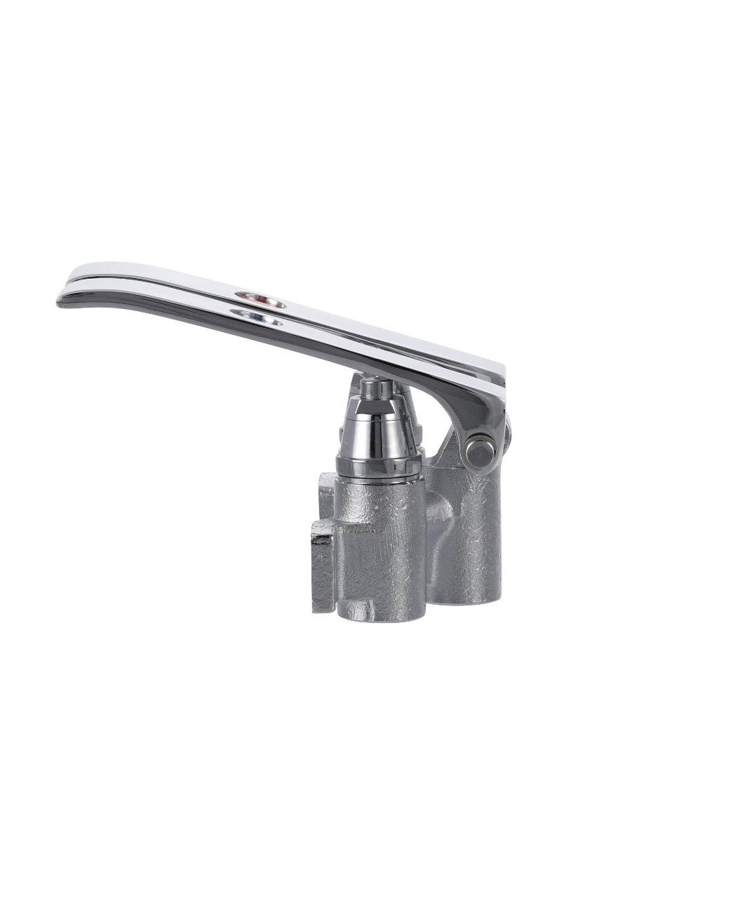 Encore® Knee Valve with Dual Pedal and Rough Chrome Valve Body